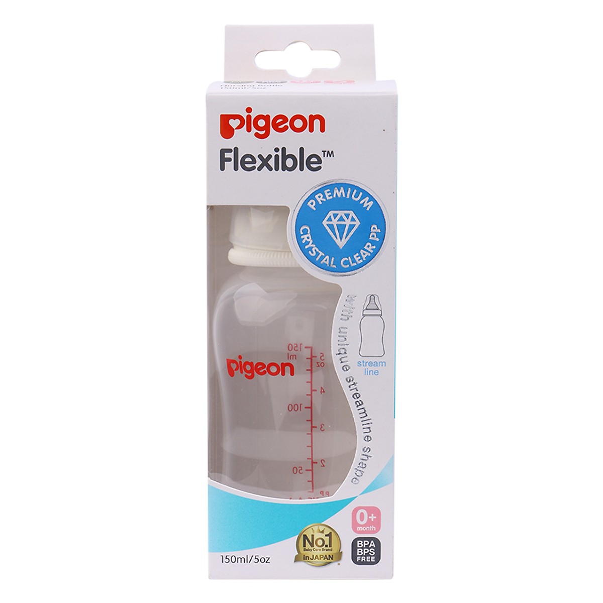 Bình sữa Pigeon PP Streamline 150ml/ 250ml