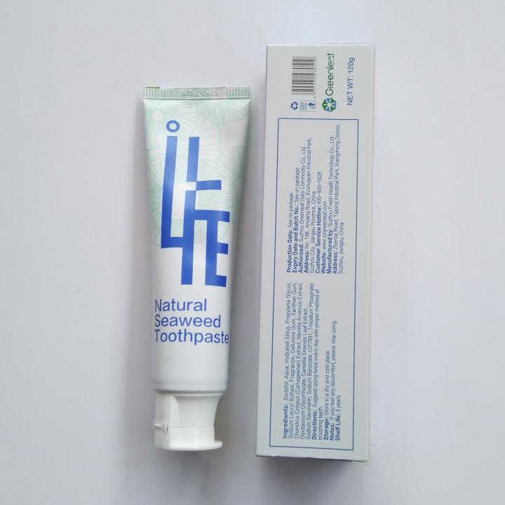Kem đánh răng tảo biển ILIFE 120g