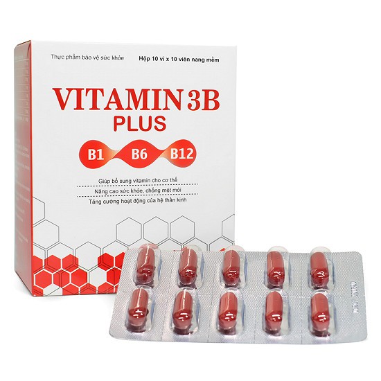 [HCM]Vitamin 3B plus - 100 viên