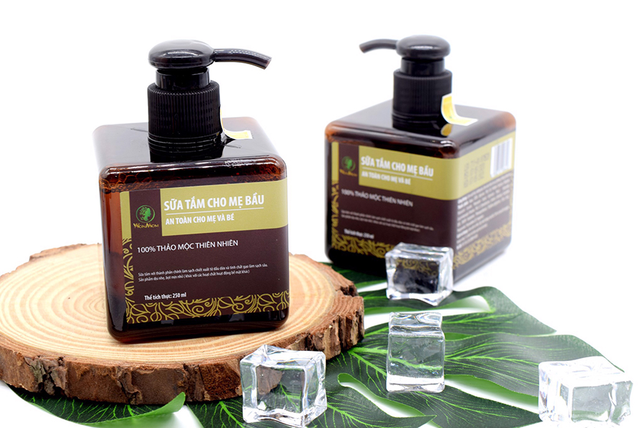 [HCM]Sữa tắm thảo mộc Wonmom cho mẹ bầu 250ml