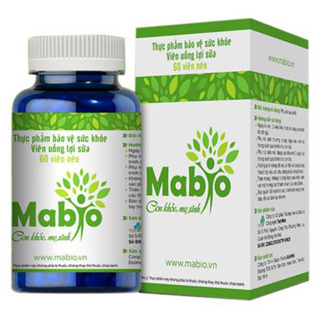 Viên uống lợi sữa Mabio
