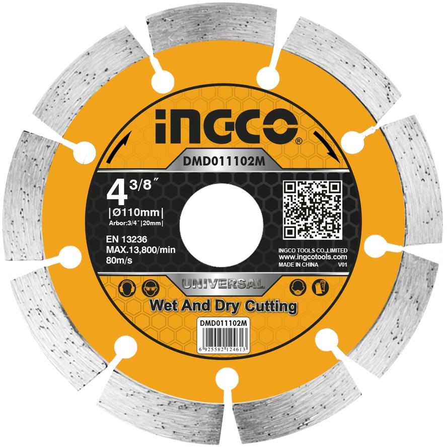 Đĩa cắt gạch khô 110mm INGCO DMD011102M DMD011102
