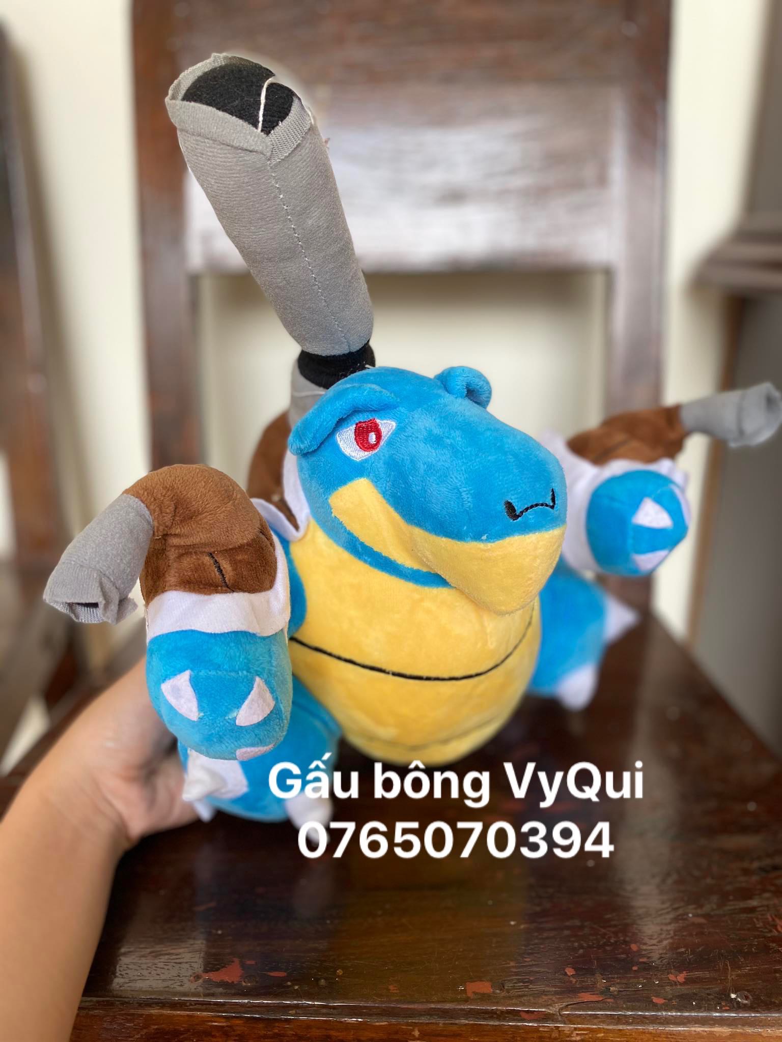 [HCM]Gấu bông rùa Pokemon tiến hoá cấp 3