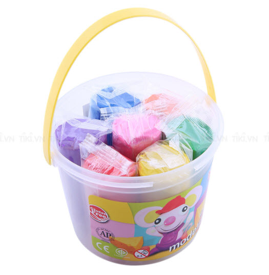 Đất nặn học tập 7 màu kiddy clay cbk5007 - giao màu ngẫu nhiên