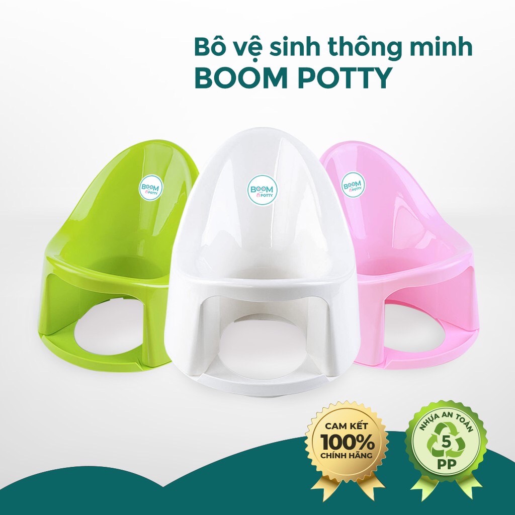 [HCM]Bô Boom Potty cho bé từ 7 tháng (8kg) đến 4 tuổi