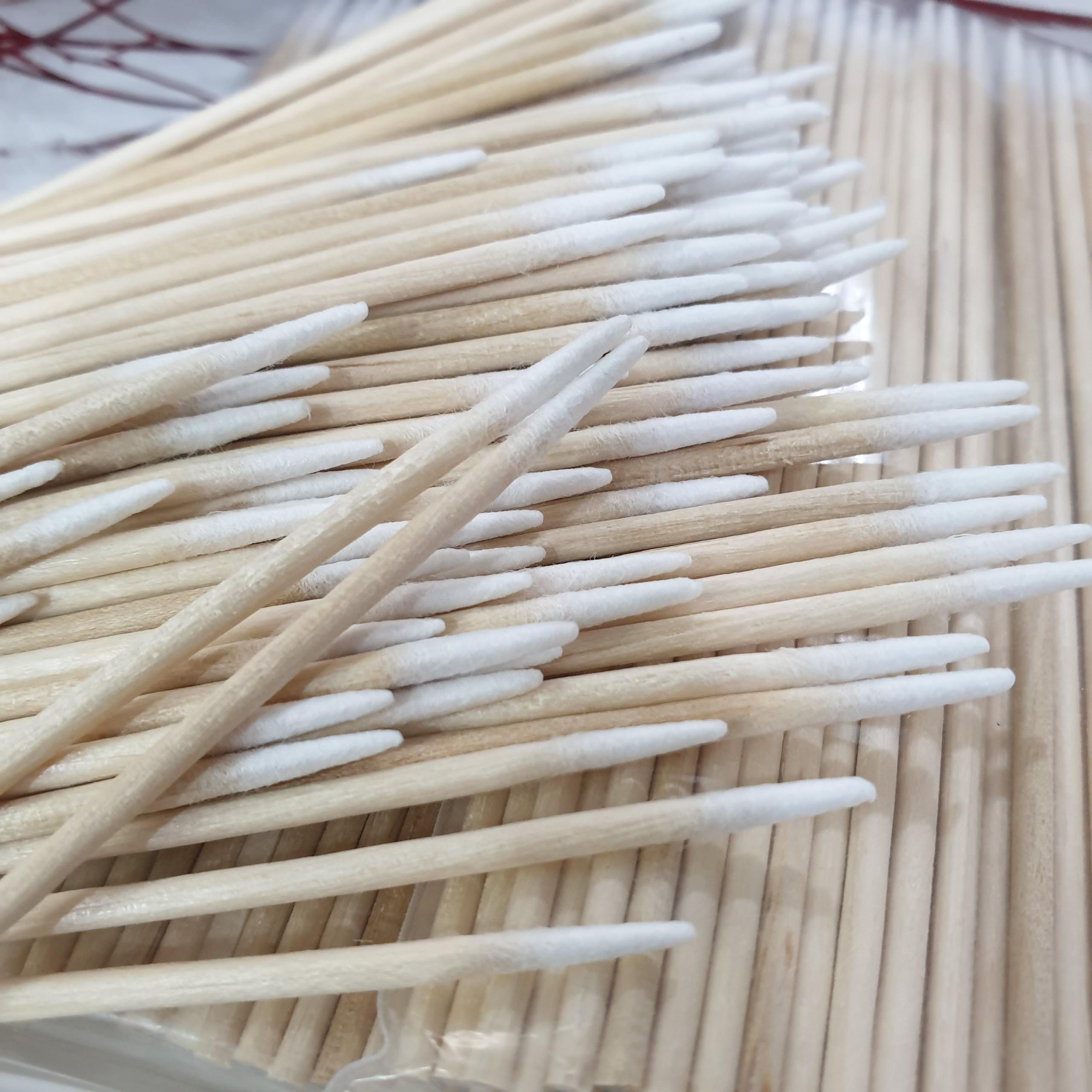 [HCM]Tăm bông gỗ viền nét 10 cm