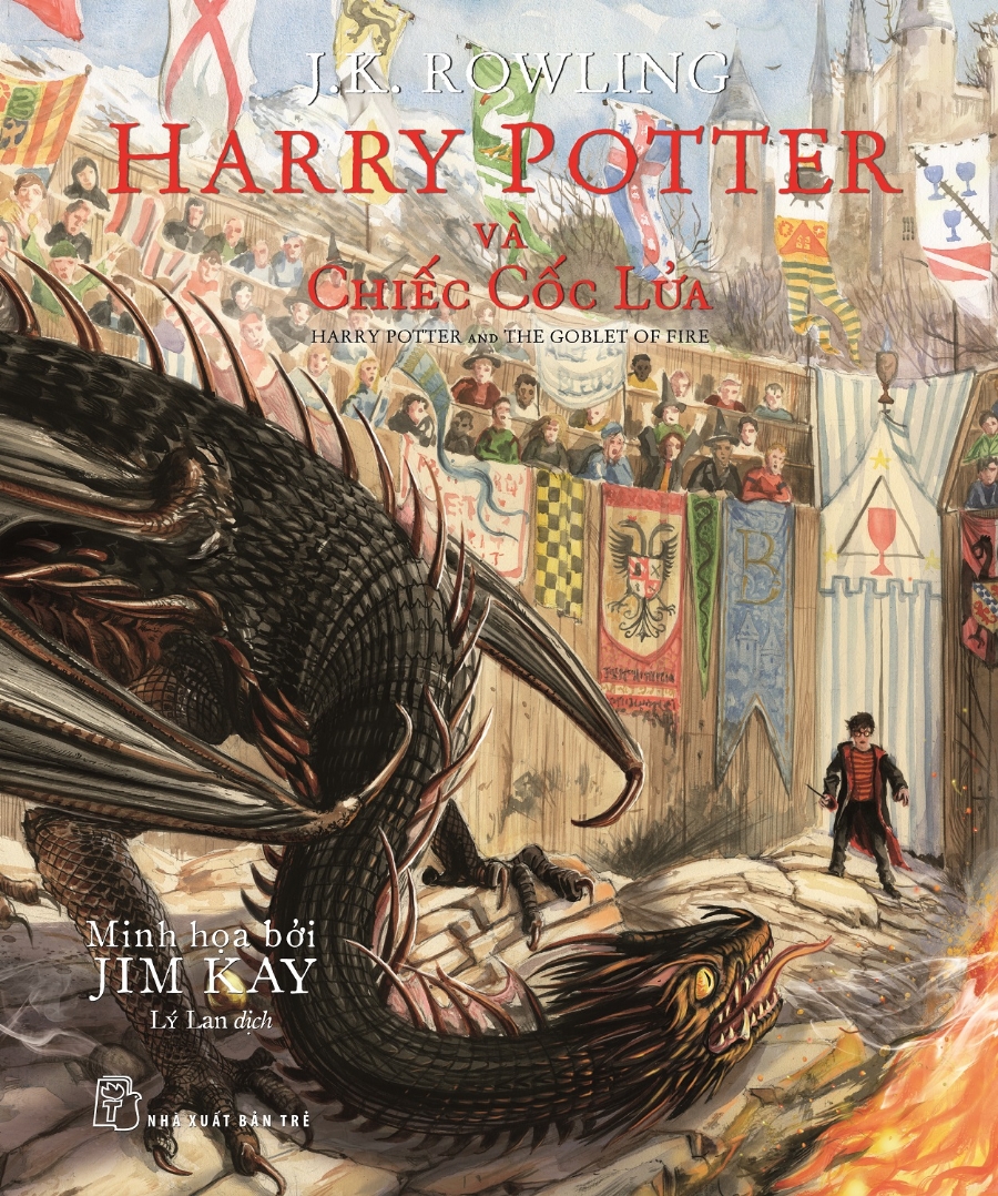Sách NXB Trẻ - HARRY POTTER VÀ CHIẾC CỐC LỬA - Tập 4 -(BẢN ĐẶC BIỆT CÓ TRANH MINH HỌA MÀU)