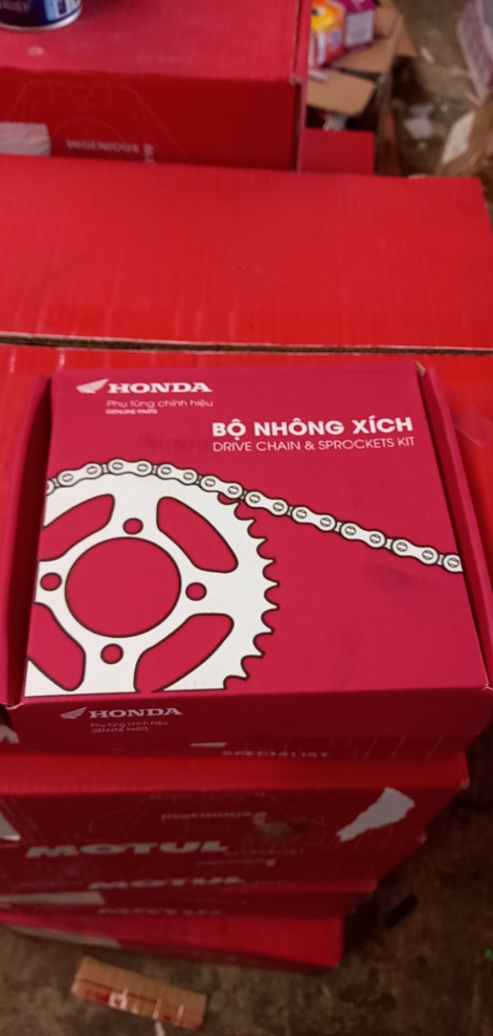 Bộ nhông xích chính hãng honda lắp cho xe Wave A 100 , Wave Rsx 110 , future neo , wave blade