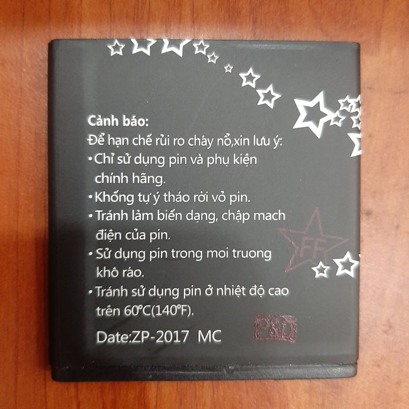 Pin Điện Thoại Mobiistar touch been 402C