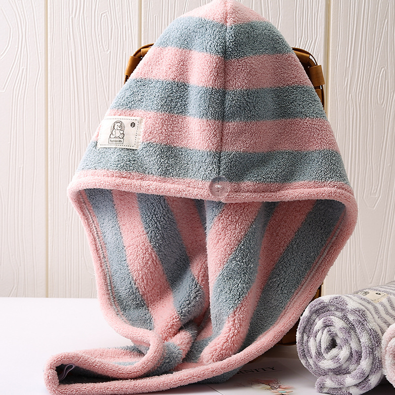 Khăn Quấn Ủ Tóc, Khô Tóc Siêu Tốc ( 100% vải cotton siêu thấm hút, mềm mịn)