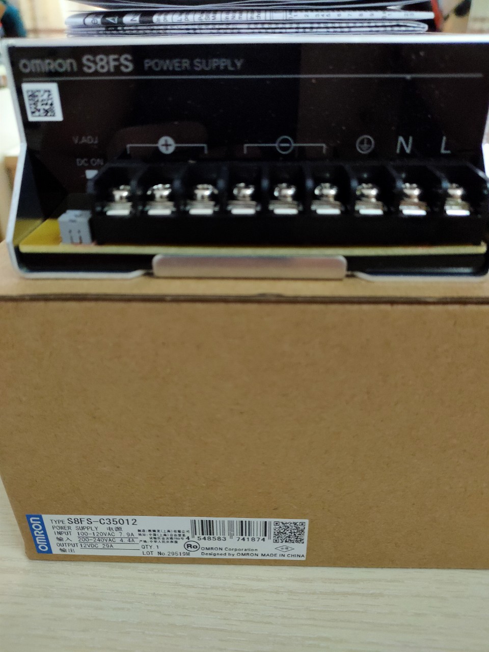 [HCM]BỘ NGUỒN OMRON S8FS-C35012