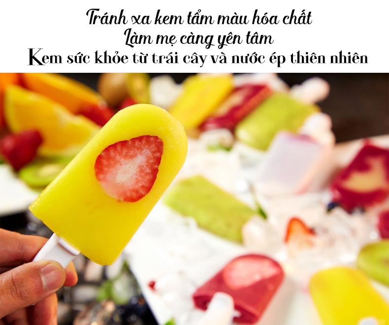 Máy làm kem trái cây tươi Kahchan (Xanh)