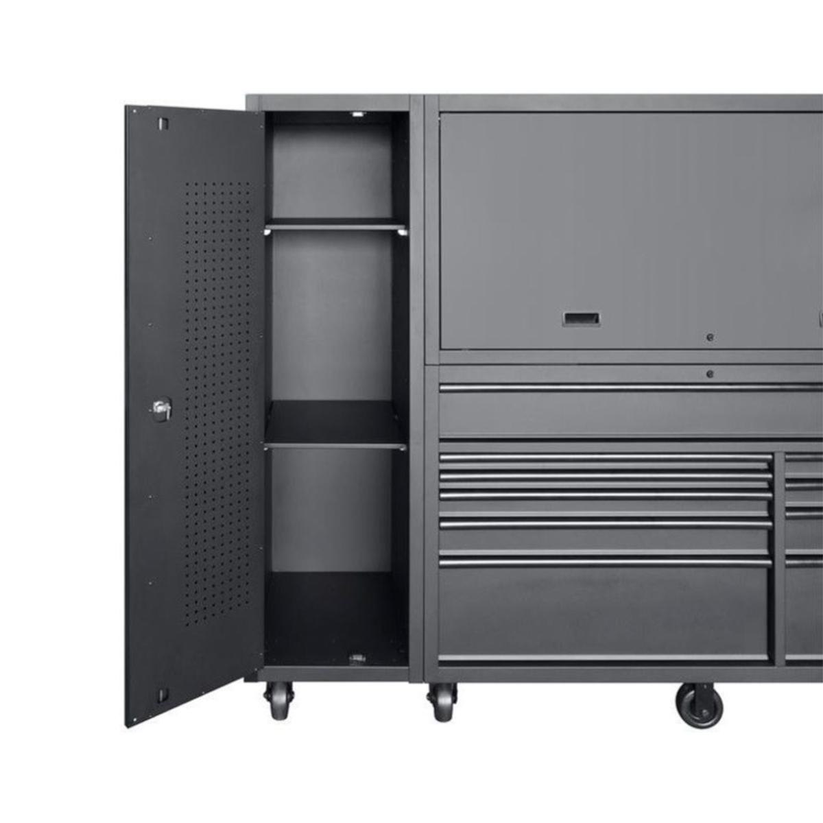 10 Drawer Tool Chest and Cabinet Combo Matte Black