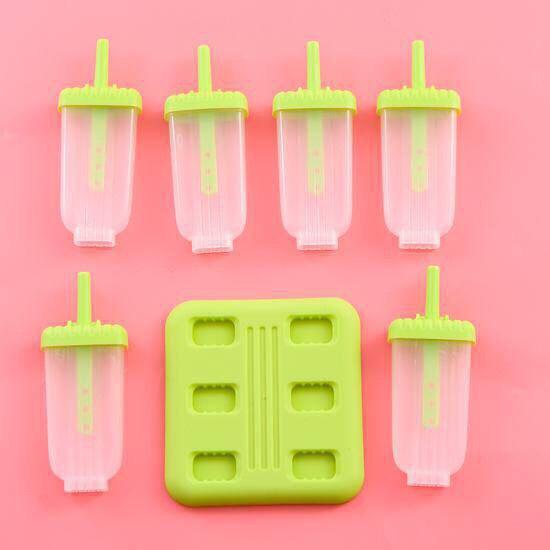 combo 2 Bộ khuôn làm kem (mỗi khuôn 6 que)
