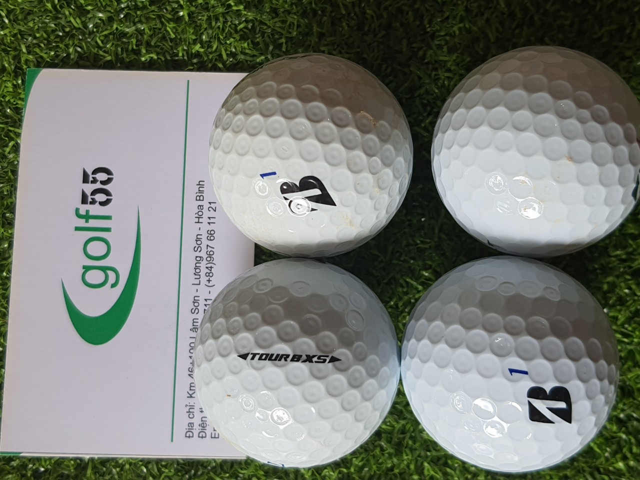 10 Quả Bóng golf màu bidrgestone
