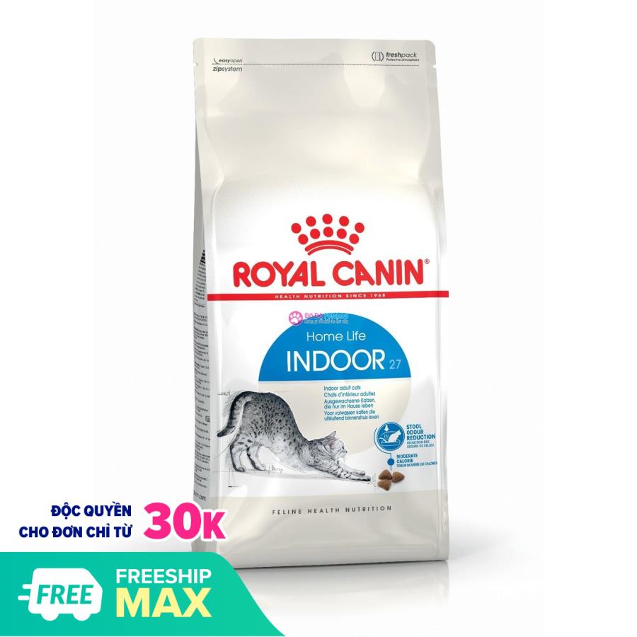 Hạt khô cho Mèo Royal Canin Indoor bao 10kg