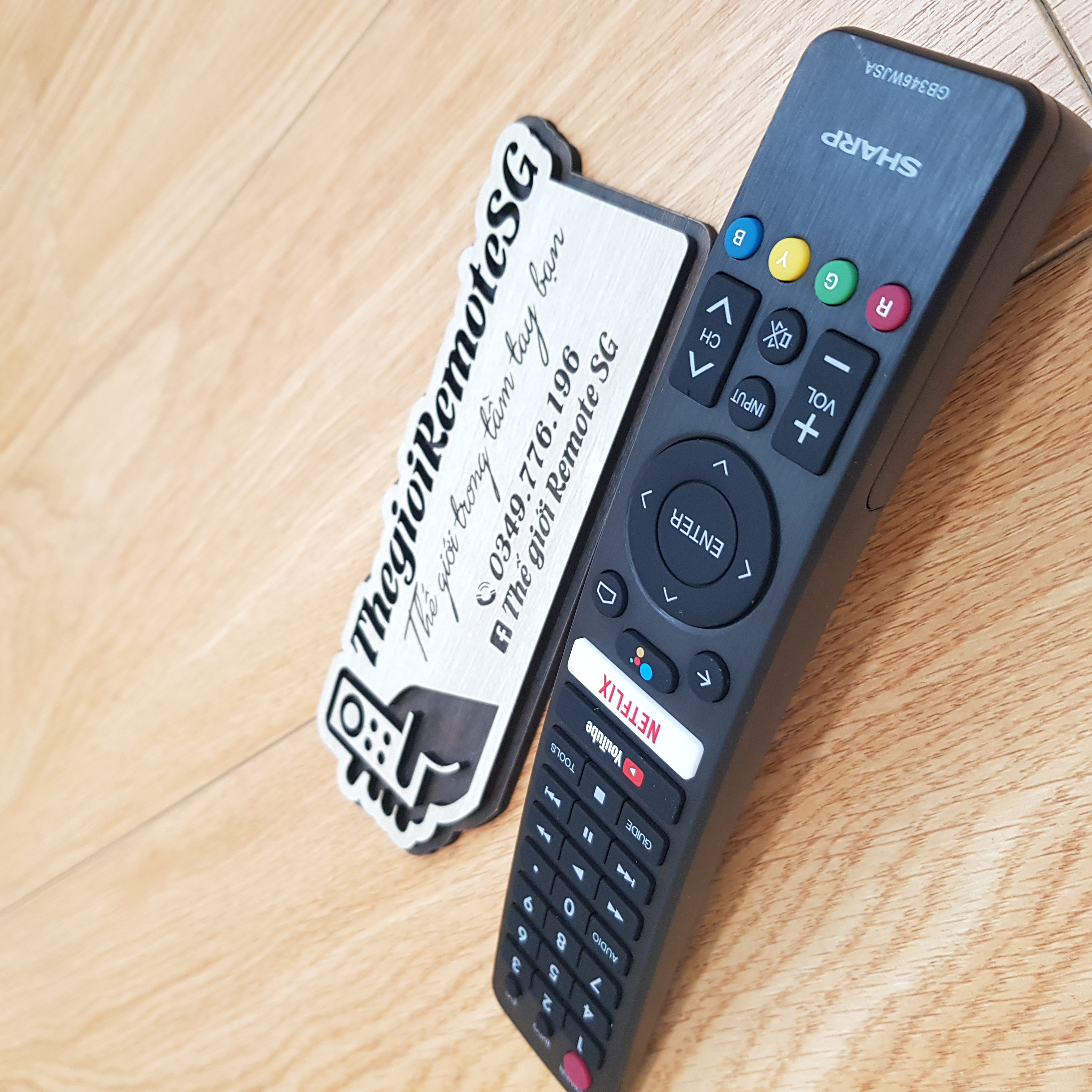 [HCM]REMOTE ĐIỀU KHIỂN TIVI SHARP GIỌNG NÓI