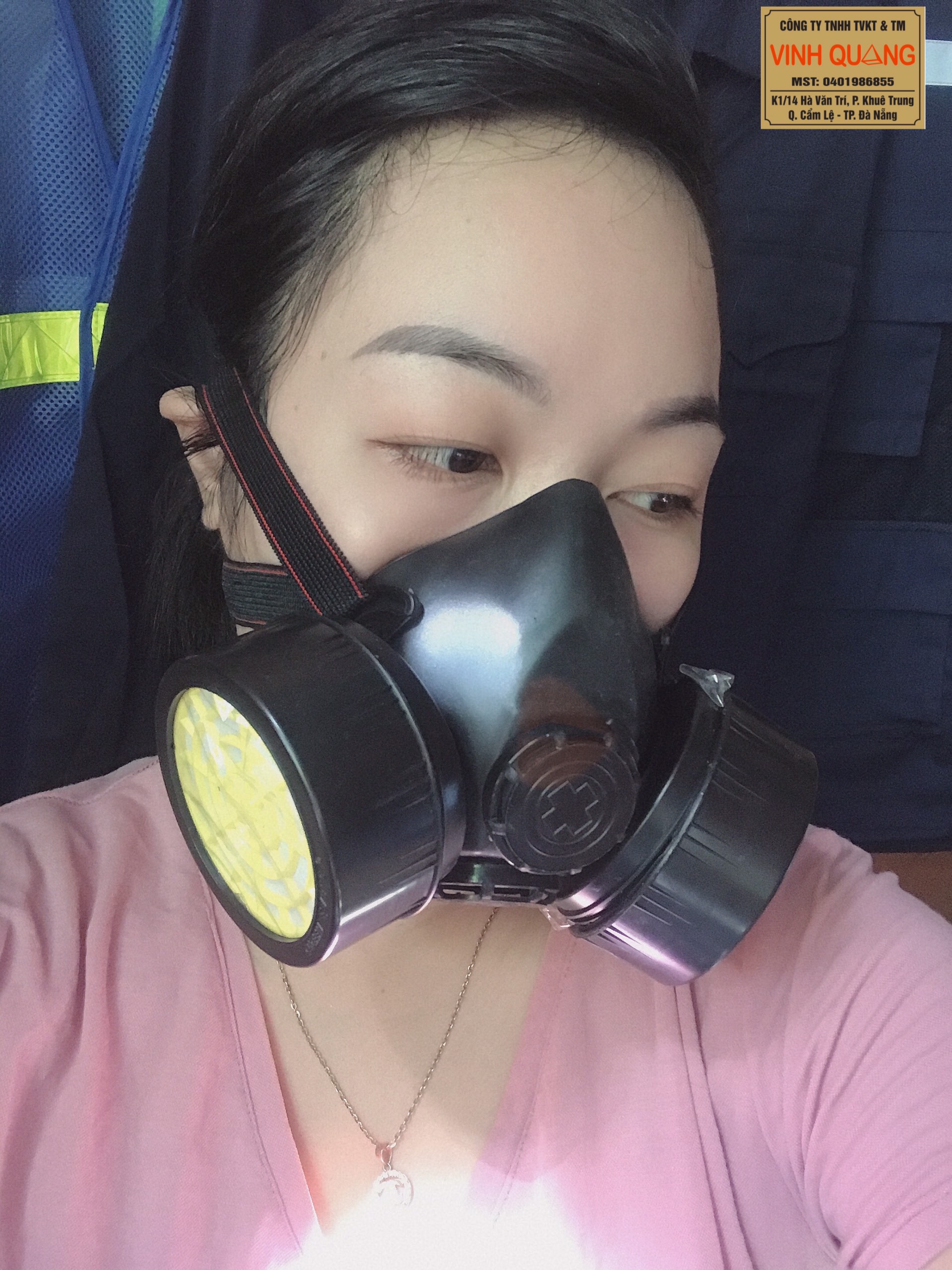 Mặt nạ chống độc 2 mõm