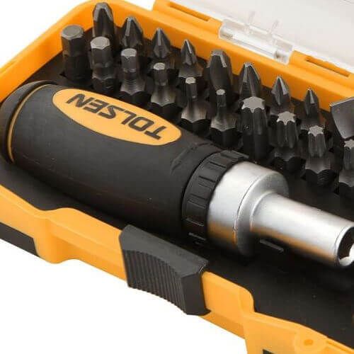 [HCM]Bộ 26 Đầu Vít Các Loại Đa Năng Bits Set TOLSEN 20034