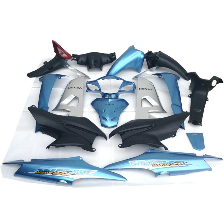 Plastic cover for motorcycle Wave Alpha full set material ABS brand name GTP
