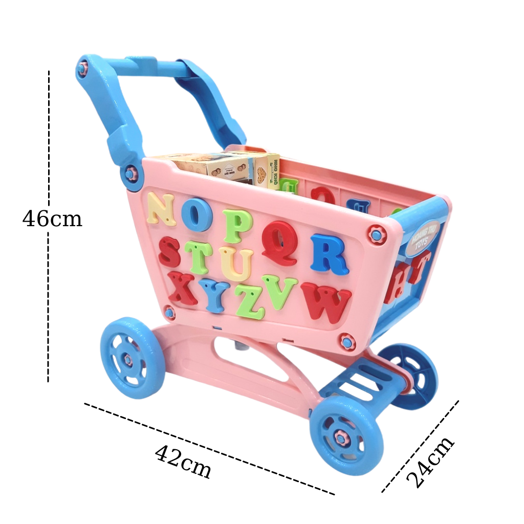 Đồ chơi xe đẩy siêu thị thông minh cho bé HT7518