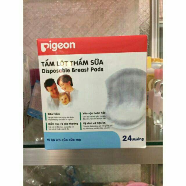 Hộp 24 miếng lót thấm sữa pigeon