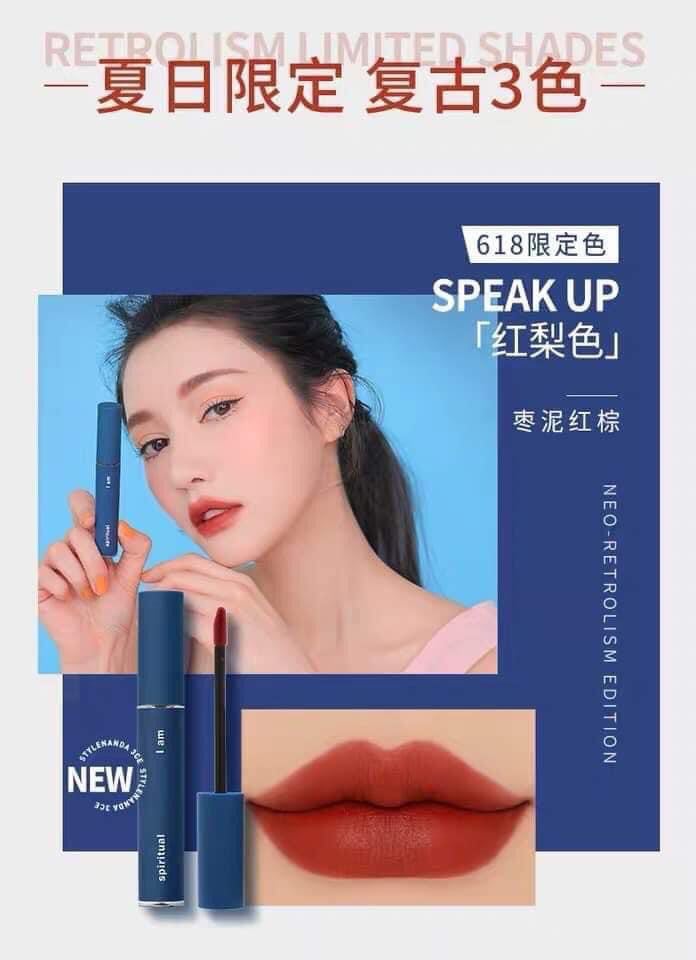 ⚡Sẵn Hàng⚡ Son kem 3.C.E Classic Blue Vỏ Xanh