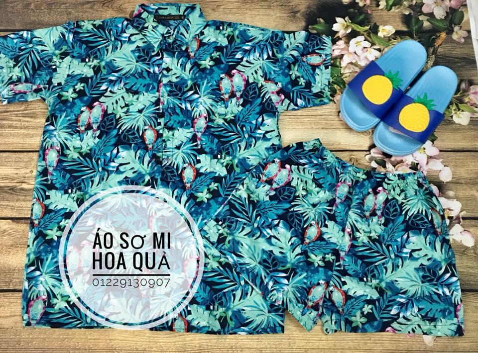 Áo sơ mi trái cây Nam & Nữ