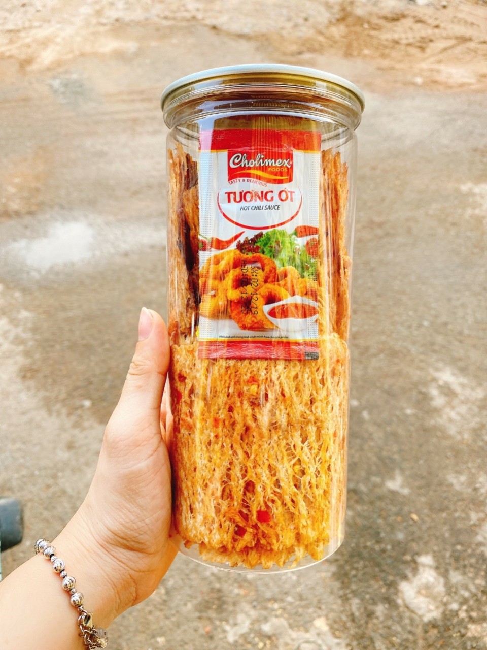 [HCM]Mực Cán Tẩm Vị 200gr Nhà Của Béo