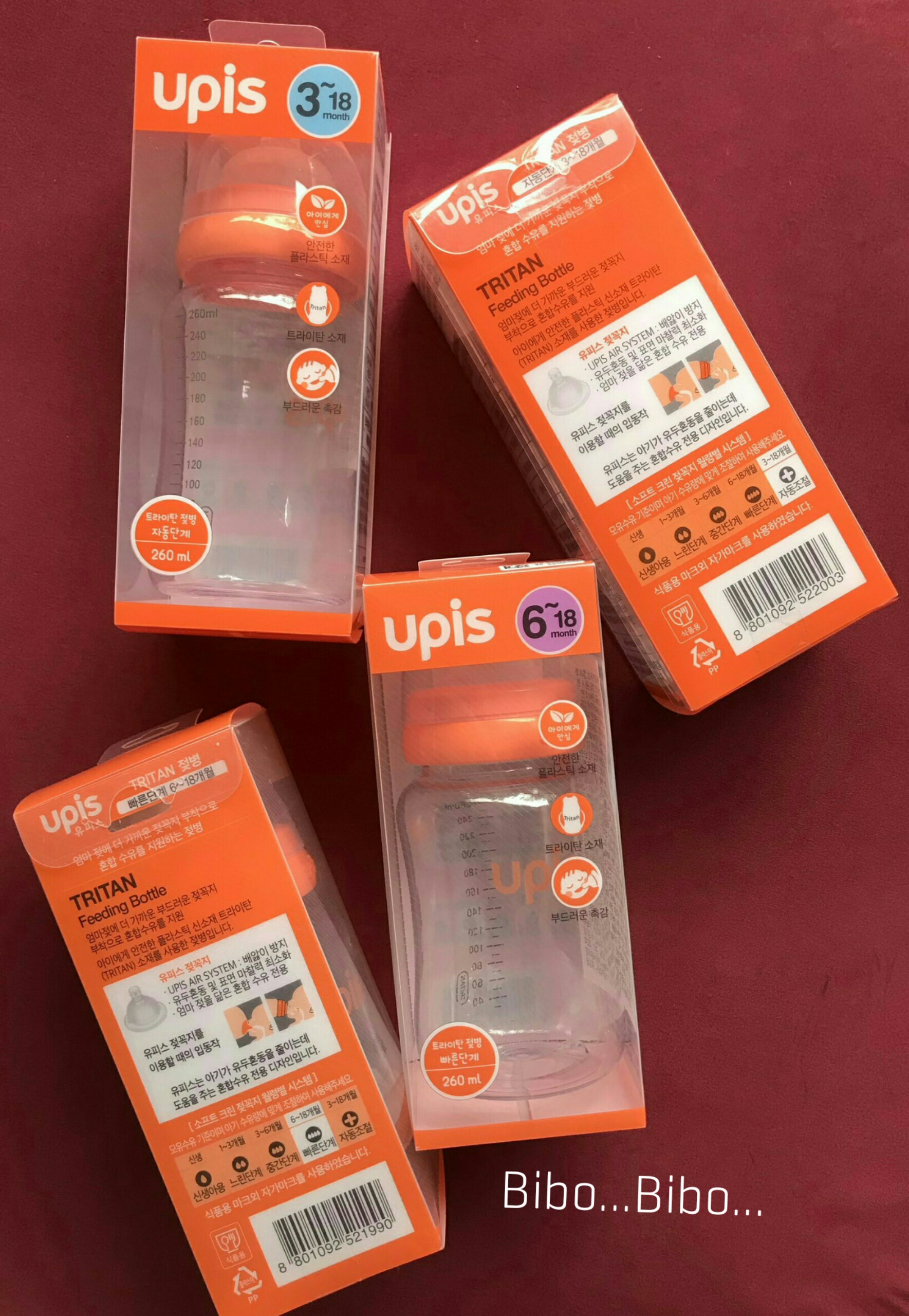 Bình sữa Upis 260ml