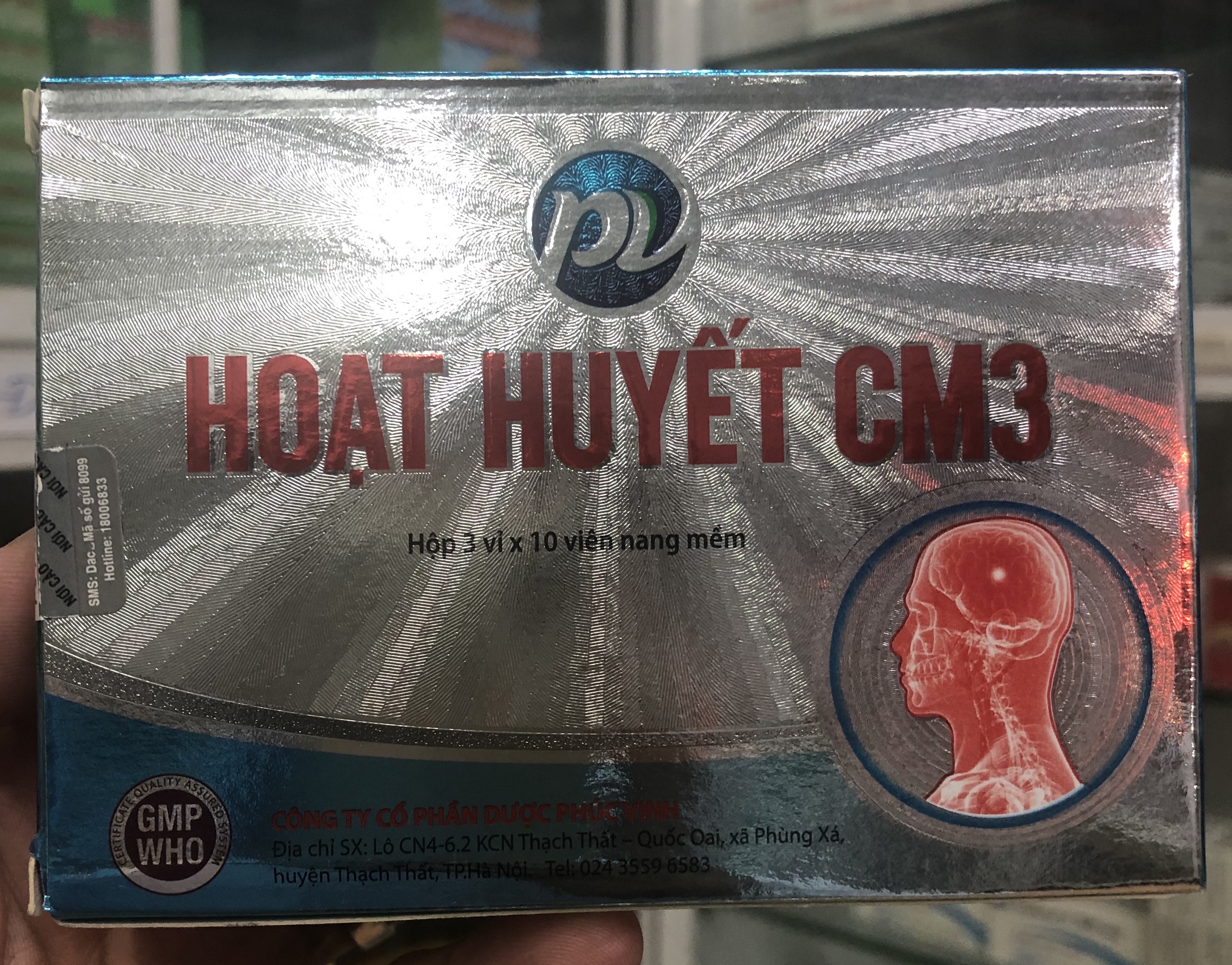 [HCM]Hoạt huyết CM3 - 30 viên