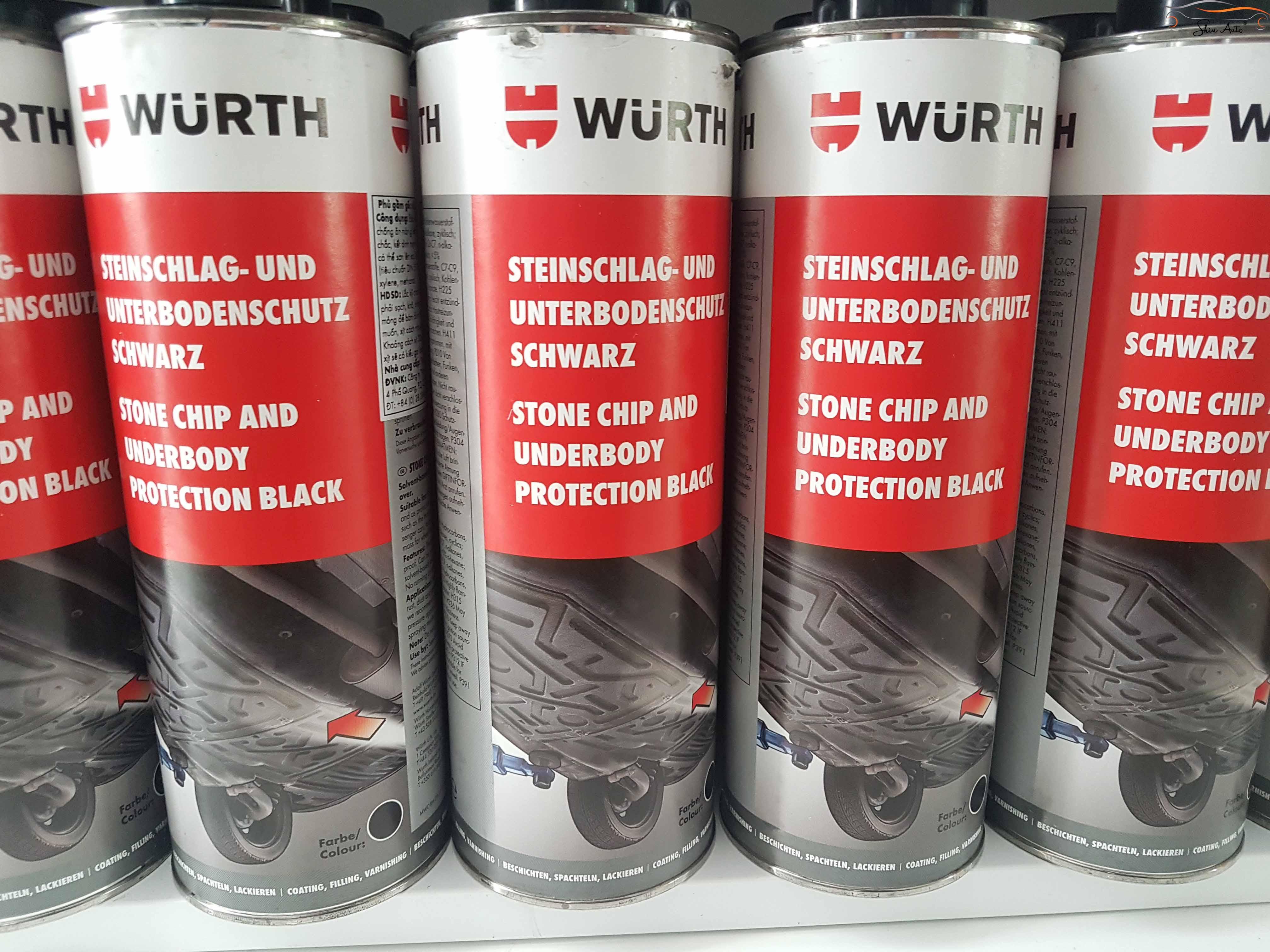 [HCM]Dung dịch sơn phủ gầm Wurth 1 Lít