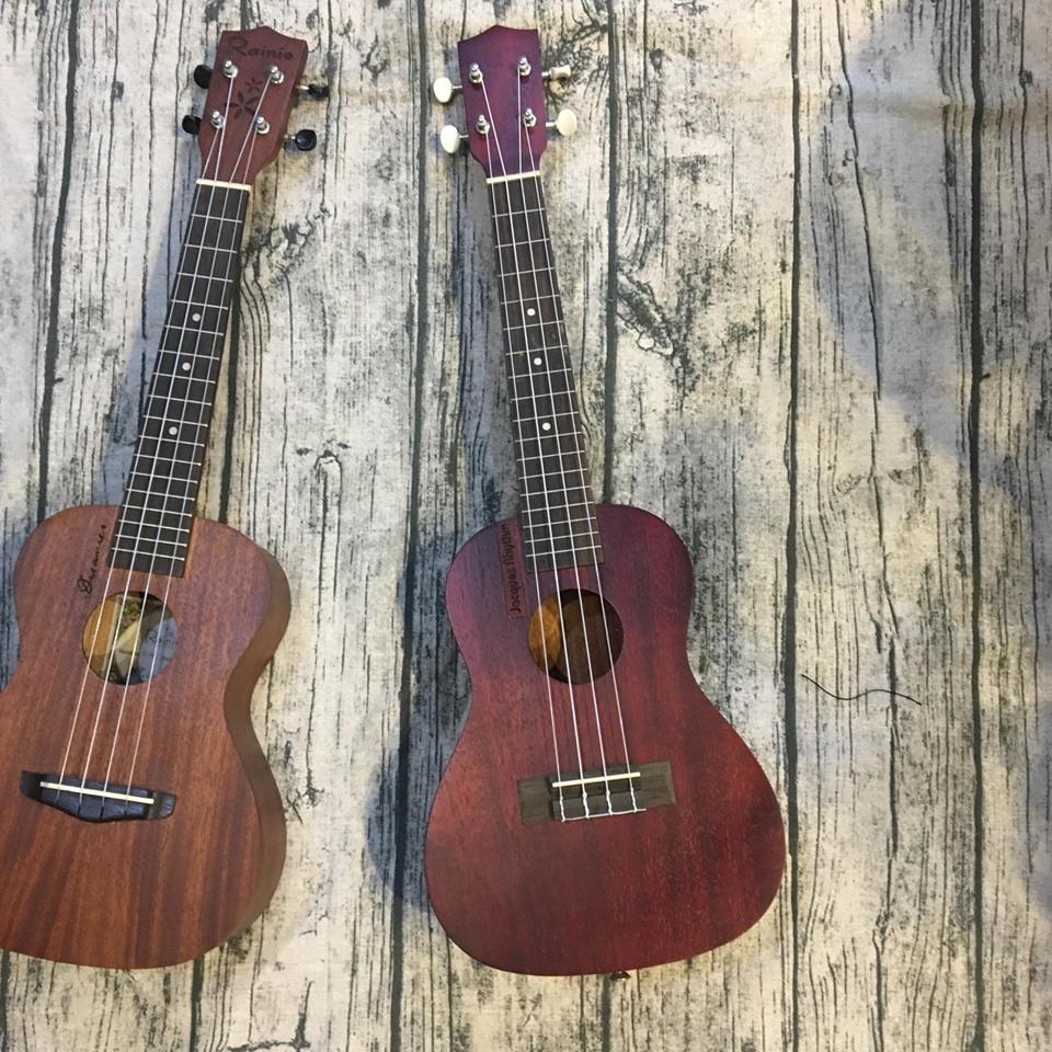 [HCM]Đàn Ukulele gỗ mahogany Size concert ( Tặng kèm 2 phím gẩy phiếu bảo hành 12 tháng)