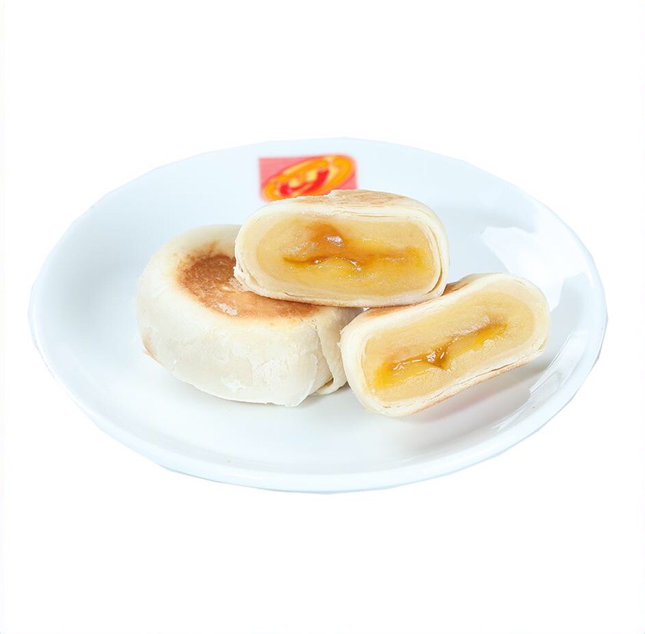 [HCM]Bánh Pía Chay Tân Huê Viên kim sa mini Đậu xanh-Sầu riêng 480g (12 cái)