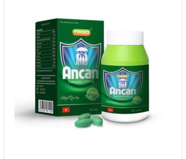 Ancan curcumin 500mg