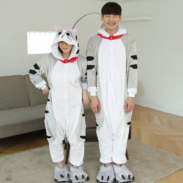 Bộ Đồ Thú Pijama Mèo Chii