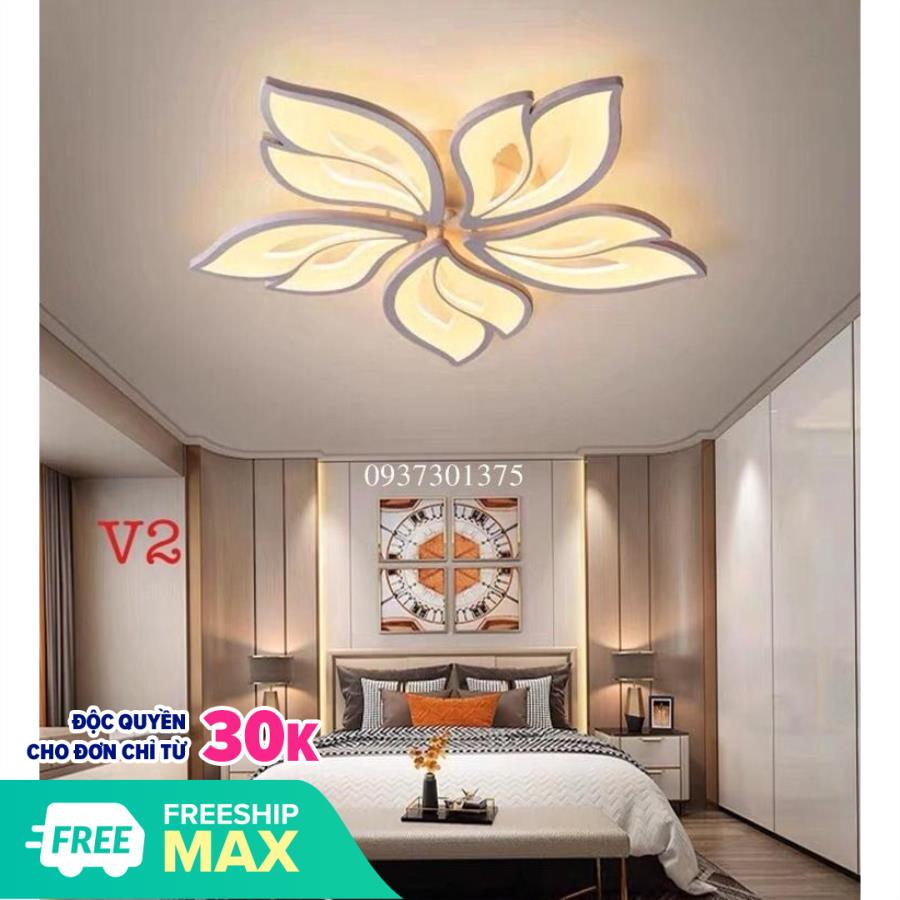 Đèn Ốp Trần Led Hiện Đại V2 Bảo Hành 2 Năm