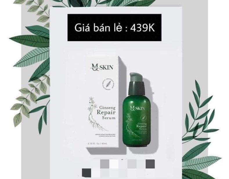 [HCM]SERUM THAY DA NHÂN SÂM MQ SKIN