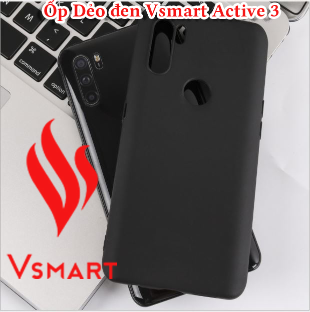Vsmart Active 3 - Ốp dẻo đen TPU Vsmart Active 3