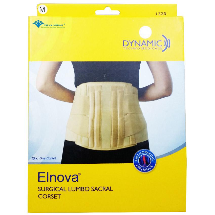Đai cố định thắt lưng cột sống ELNOVA