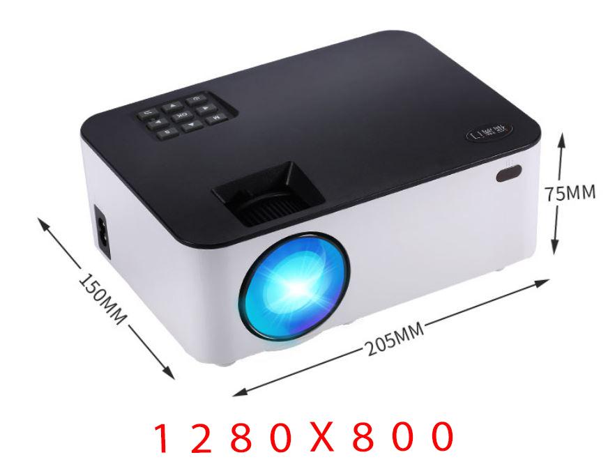 Máy chiếu mini gia đình - LED HDMI TIVI (1280x800 dpi)
