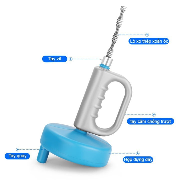 Dụng cụ thông tắc cống thoát nước DCTO-10M