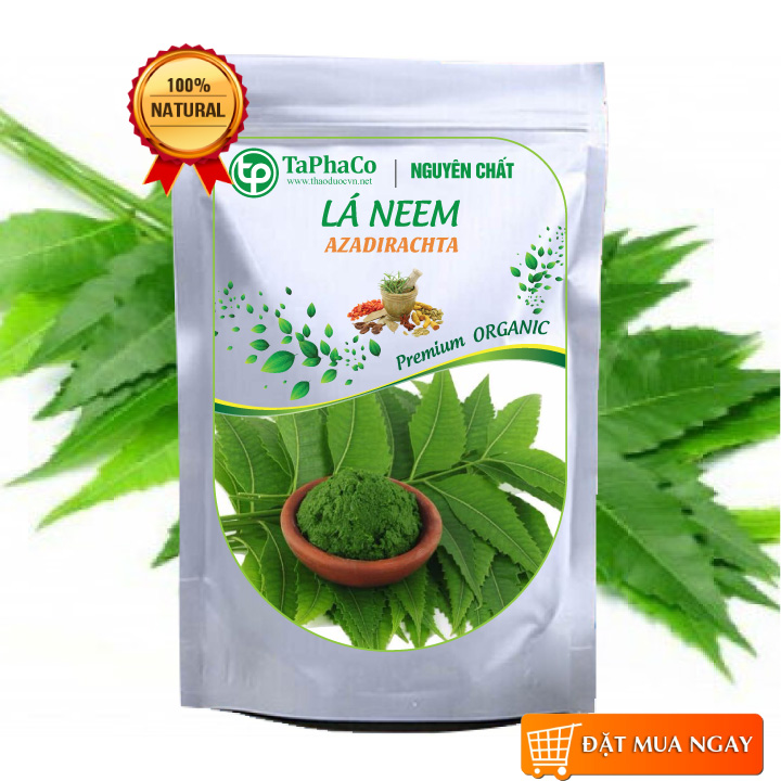 Lá neem ấn độ sấy khô 500g - tấn phát