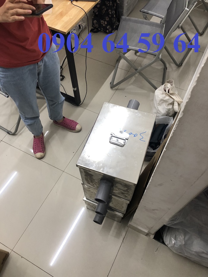 bể tách mỡ inox 24 lít