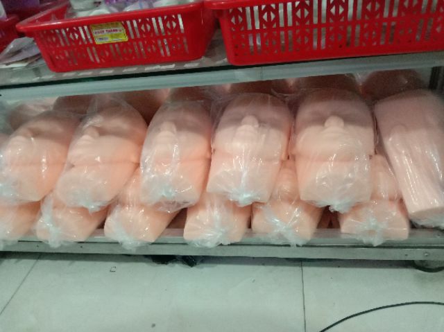 Đầu manocanh học nối mi massage