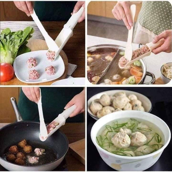 Dụng cụ chia thịt viên siêu nhanh siêu đẹp