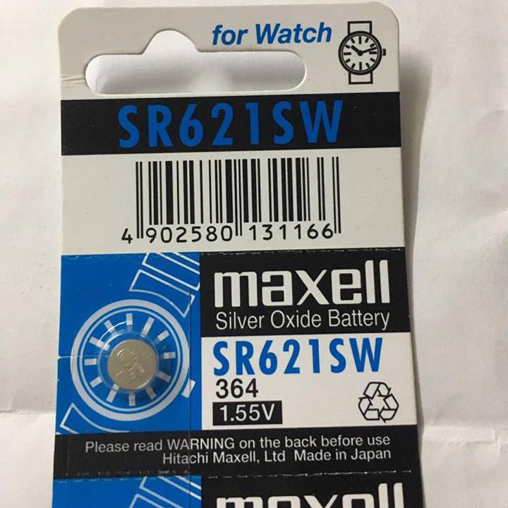 [HCM]Pin nhật 621 Maxell SR621SW 364 vỉ 1 viên