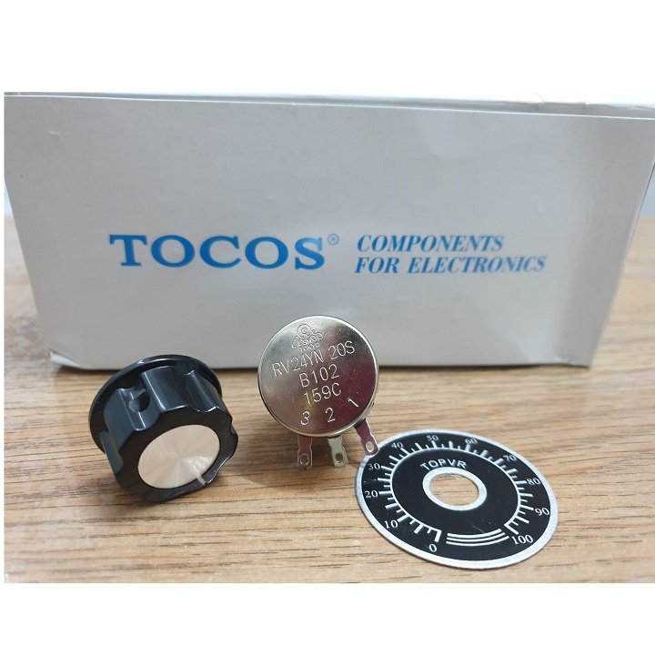 Chiết áp TOCOS RV24YN 20S B102 - 1k