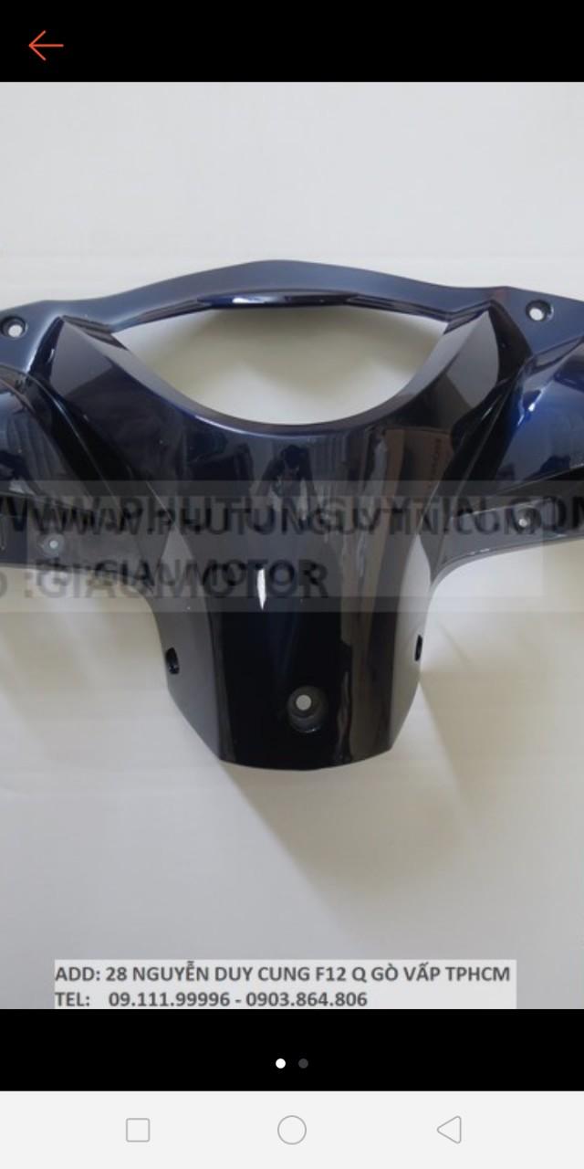 BỢ CỔ CHO XE VISION ĐỜI ĐẦU MÀU XANH