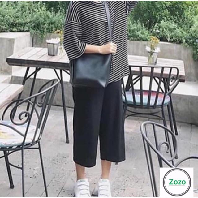 [HCM][Quần Ống Rộng Phong Cách Hàn Quốc Cho Nữ Quần Ống Rộng Mỏng Vải Mềm] QUẦN SUÔNG ỐNG RỘNG THỜI TRANG